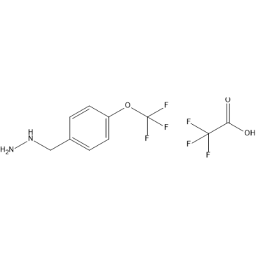 (4-(Trifluoromethoxy)benzyl)hydrazine 2,2,2-trifluoroacetate|CS-1634458