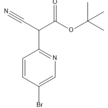 tert-Butyl 2-(5-bromopyridin-2-yl)-2-cyanoacetate|CS-1634483