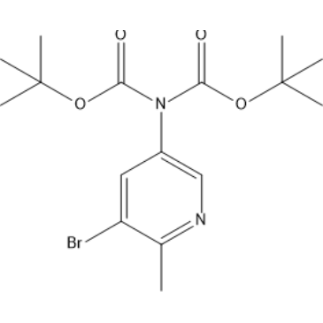 tert-Butyl (5-bromo-6-methylpyridin-3-yl)(tert-butoxycarbonyl)carbamate|CS-1634513