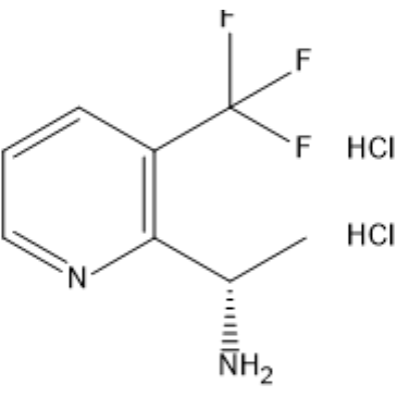 (S)-1-(3-(Trifluoromethyl)pyridin-2-yl)ethan-1-amine dihydrochloride|CS-1634523