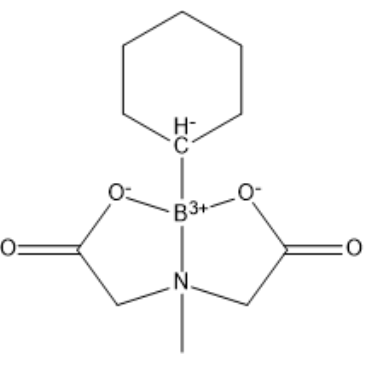 8-Cyclohexyl-4-methyldihydro-4lambda4,8lambda4-[1,3,2]oxazaborolo[2,3-b][1,3,2]oxazaborole-2,6(3H,5H)-dione|CS-1634553