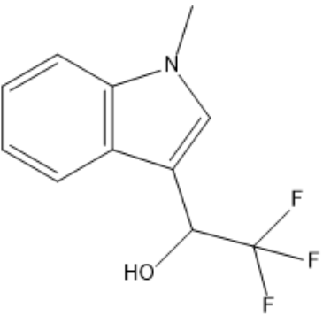 2,2,2-Trifluoro-1-(1-methyl-1H-indol-3-yl)ethan-1-ol|CS-1634554