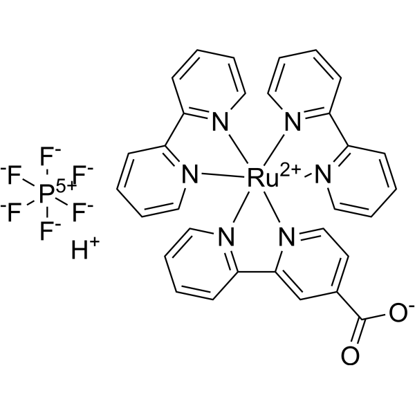 [Ru(bpy)2([2,2'-bipyridine]-4-carboxylic acid)][PF6]2|CS-1634595