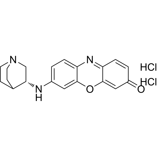 (R)-7-(Quinuclidin-3-ylamino)-3H-phenoxazin-3-one dihydrochloride|CS-1634602