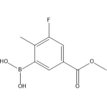 (3-Fluoro-5-(methoxycarbonyl)-2-methylphenyl)boronic acid|CS-1634608