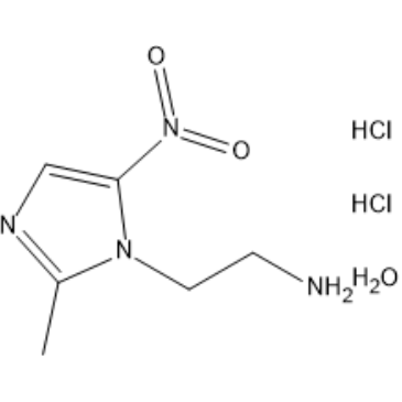 2-(2-Methyl-5-nitro-1H-imidazol-1-yl)ethan-1-amine dihydrochloride hydrate|CS-1634611