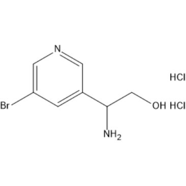 2-Amino-2-(5-bromopyridin-3-yl)ethan-1-ol dihydrochloride|CS-1634653