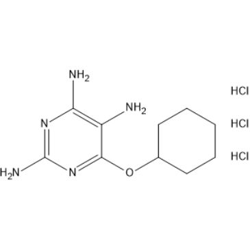 6-(Cyclohexyloxy)pyrimidine-2,4,5-triamine trihydrochloride|CS-1634663
