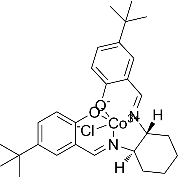 Chloro[[2,2'-[(1R,2R)-1,2-Cyclohexanediylbis[(nitrilo-κN)methylidyne]]bis[4-bis(1,1-dimethylethyl)phenolato-κO]](2-)]cobalt|CS-1634668