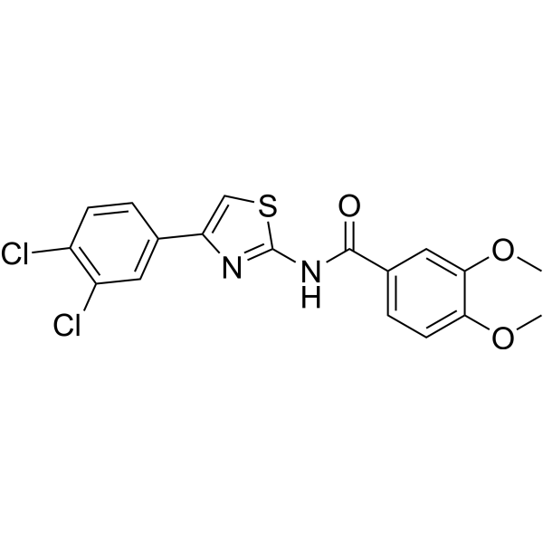 N-(4-(3,4-Dichlorophenyl)thiazol-2-yl)-3,4-dimethoxybenzamide|CS-1634768