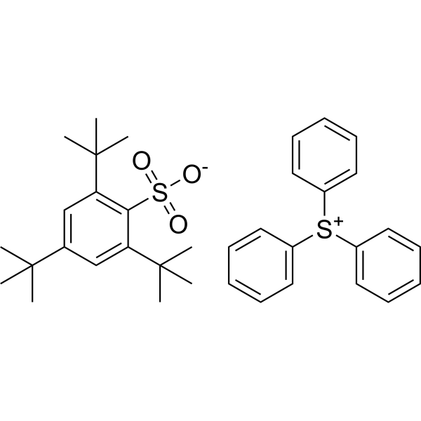 Triphenylsulfonium 2,4,6-tri-tert-Butylbenzenesulfonate|CS-1634792