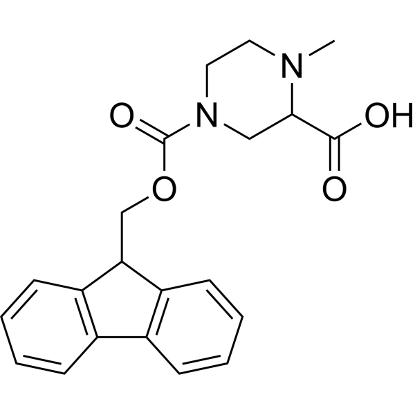 4-(((9H-Fluoren-9-yl)methoxy)carbonyl)-1-methylpiperazine-2-carboxylic acid|CS-1634797