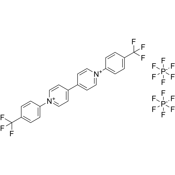1,1'-Bis(4-(trifluoromethyl)phenyl)-[4,4'-bipyridine]-1,1'-diium hexafluorophosphate(V)|CS-1634876