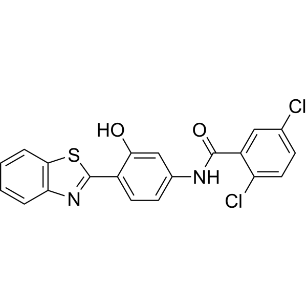 N-(4-(Benzo[d]thiazol-2-yl)-3-hydroxyphenyl)-2,5-dichlorobenzamide|CS-1634902