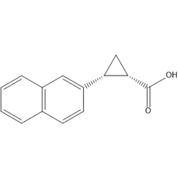 rel-(1R,2S)-2-(2-Naphthalenyl)cyclopropanecarboxylic acid|CS-1635020