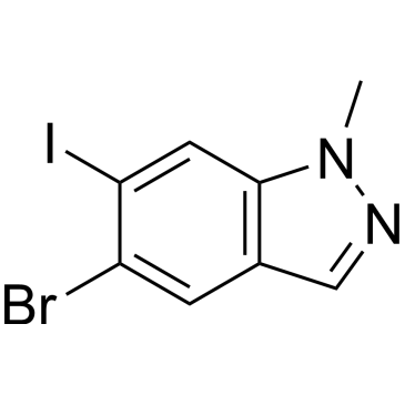 5-Bromo-6-iodo-1-methyl-1H-indazole|CS-1635027