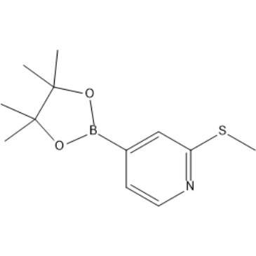 2-(Methylthio)-4-(4,4,5,5-tetramethyl-1,3,2-dioxaborolan-2-yl)pyridine|CS-1635029