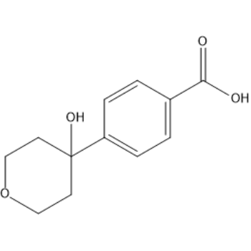 4-(4-Hydroxytetrahydro-2H-pyran-4-yl)benzoic acid|CS-1635031