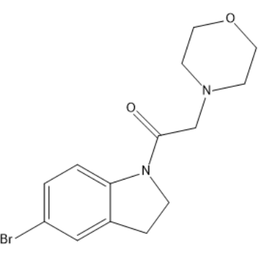 1-(5-Bromoindolin-1-yl)-2-morpholinoethan-1-one|CS-1635039