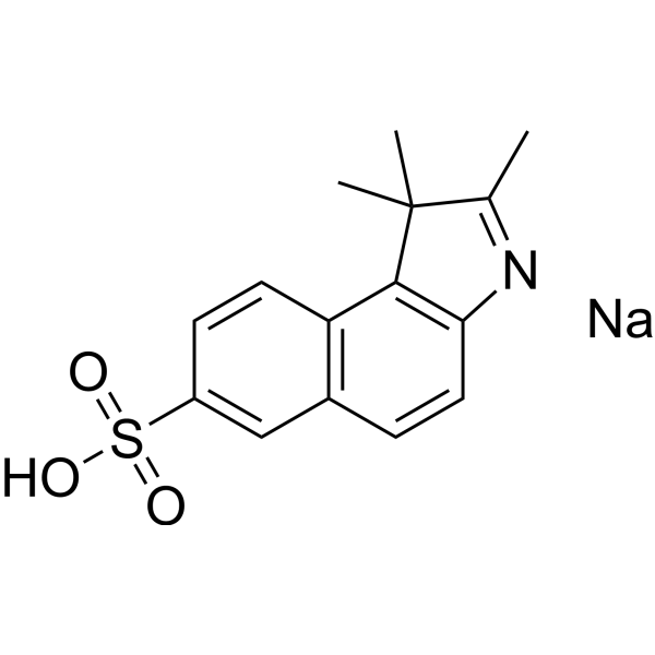 1,1,2-Trimethyl-1H-benzo[E]indole-7-sulfonic acid, sodium salt|CS-1635044