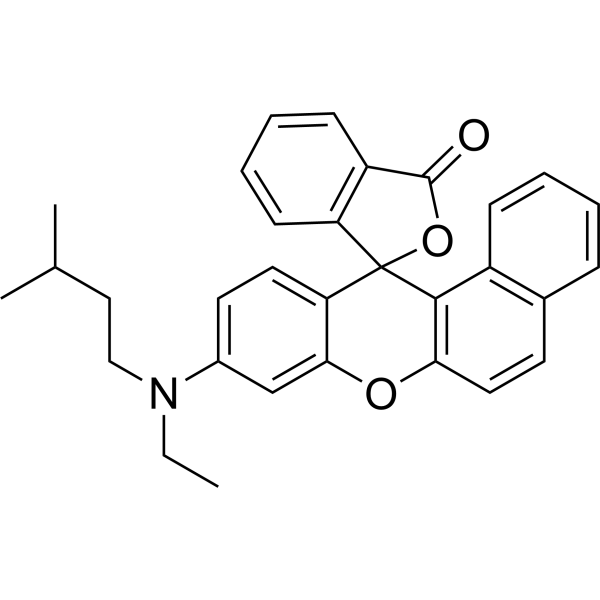 9-(Ethyl(isopentyl)amino)-3'H-spiro[benzo[a]xanthene-12,1'-isobenzofuran]-3'-one|CS-1635053