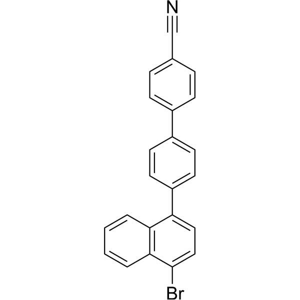 4'-(4-Bromonaphthalen-1-yl)-[1,1'-biphenyl]-4-carbonitrile|CS-1635076