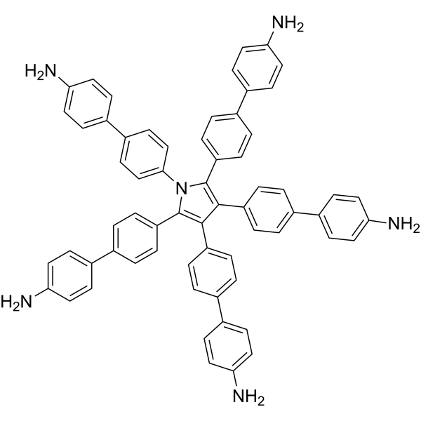 4',4''',4''''',4''''''',4'''''''''-(1H-Pyrrole-1,2,3,4,5-pentayl)pentakis(([1,1'-biphenyl]-4-amine))|CS-1635086