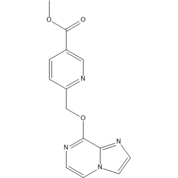 Methyl 6-((imidazo[1,2-a]pyrazin-8-yloxy)methyl)nicotinate|CS-1635089