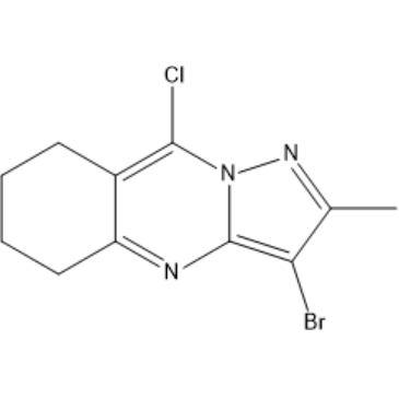 3-Bromo-9-chloro-2-methyl-5,6,7,8-tetrahydropyrazolo[5,1-b]quinazoline|CS-1635098