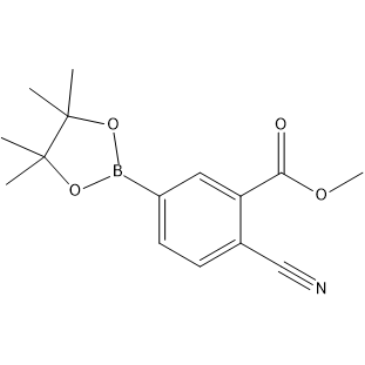 Methyl 2-cyano-5-(4,4,5,5-tetramethyl-1,3,2-dioxaborolan-2-yl)benzoate|CS-1635100