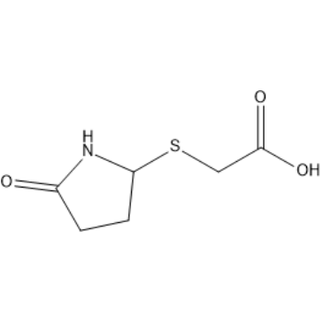 2-((5-Oxopyrrolidin-2-yl)thio)acetic acid|CS-1635107