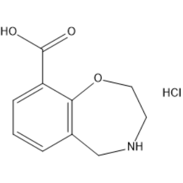 2,3,4,5-Tetrahydrobenzo[f][1,4]oxazepine-9-carboxylic acid hydrochloride|CS-1635130