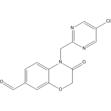 4-((5-Chloropyrimidin-2-yl)methyl)-3-oxo-3,4-dihydro-2H-benzo[b][1,4]oxazine-7-carbaldehyde|CS-1635145