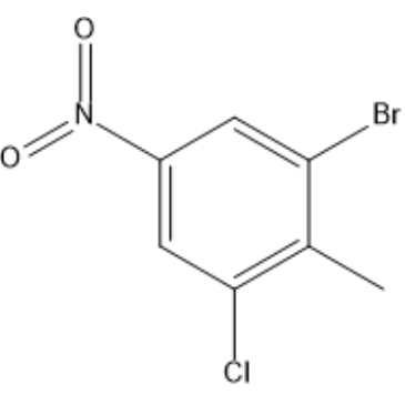 1-Bromo-3-chloro-2-methyl-5-nitrobenzene|CS-1635173