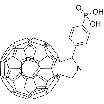 P-[4-(1',5'-Dihydro-1'-methyl-2'H-[5,6]fullereno-C60-Ih-[1,9-c]pyrrol-2'-yl)phenyl]phosphonic acid|CS-1635193