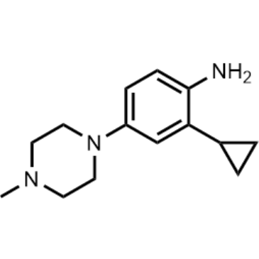 2-Cyclopropyl-4-(4-methylpiperazin-1-yl)aniline|CS-1635197