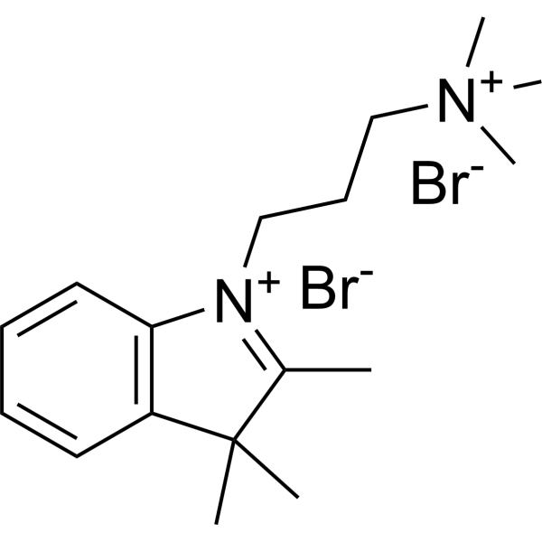 2,3,3-Trimethyl-1-(3-(trimethylammonio)propyl)-3H-indol-1-ium bromide|CS-1635219