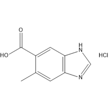 5-Methyl-1H-benzo[d]imidazole-6-carboxylic acid hydrochloride|CS-1635226