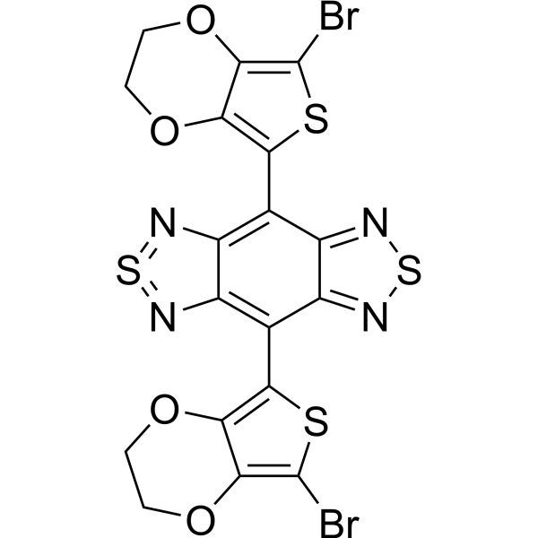 4,8-Bis(7-bromo-2,3-dihydrothieno[3,4-b]-1,4-dioxin-5-yl)-2λ4δ2-benzo[1,2-c:4,5-c′]bis[1,2,5]thiadiazole|CS-1635279