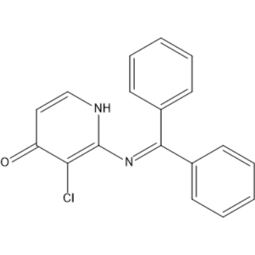 3-Chloro-2-((diphenylmethylene)amino)pyridin-4(1H)-one|CS-1635280