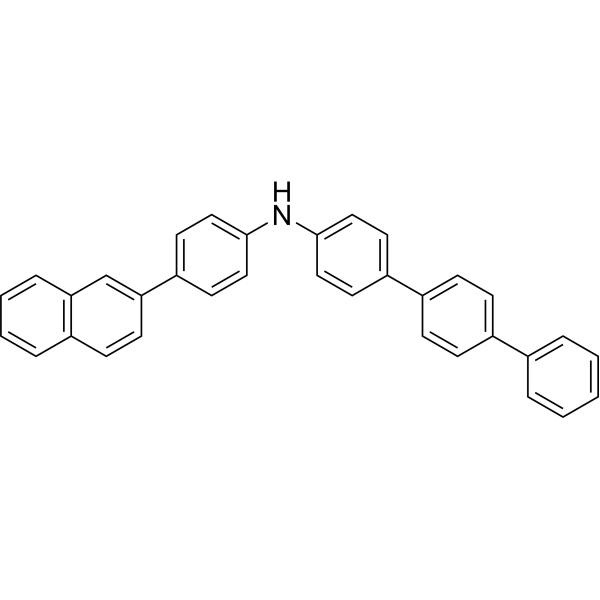 N-(4-(Naphthalen-2-yl)phenyl)-[1,1':4',1''-terphenyl]-4-amine|CS-1635290