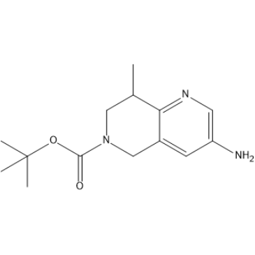 tert-Butyl 3-amino-8-methyl-7,8-dihydro-1,6-naphthyridine-6(5H)-carboxylate|CS-1635302