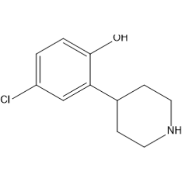 4-Chloro-2-(piperidin-4-yl)phenol|CS-1635310