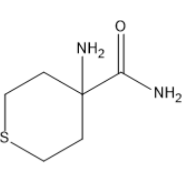 4-Aminotetrahydro-2H-thiopyran-4-carboxamide|CS-1635313