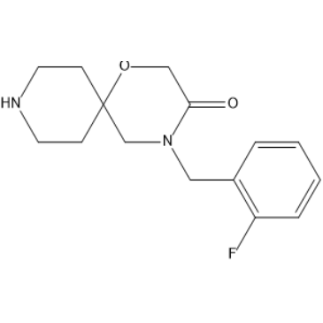 4-(2-Fluorobenzyl)-1-oxa-4,9-diazaspiro[5.5]undecan-3-one|CS-1635322