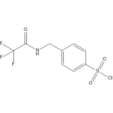 4-((2,2,2-Trifluoroacetamido)methyl)benzenesulfonyl chloride|CS-1635325