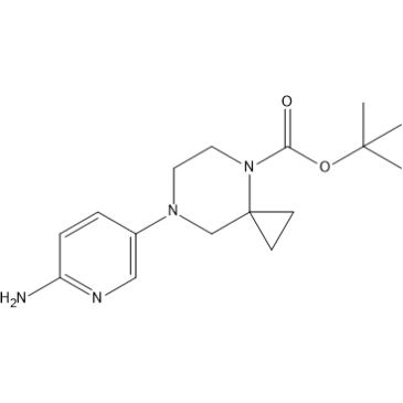 tert-Butyl 7-(6-aminopyridin-3-yl)-4,7-diazaspiro[2.5]octane-4-carboxylate|CS-1635361