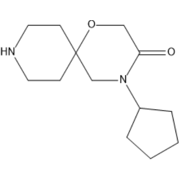 4-Cyclopentyl-1-oxa-4,9-diazaspiro[5.5]undecan-3-one|CS-1635402