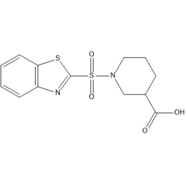 1-(Benzo[d]thiazol-2-ylsulfonyl)piperidine-3-carboxylic acid|CS-1635409