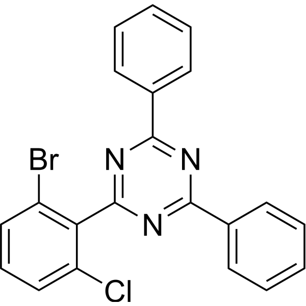 2-(2-Bromo-6-chlorophenyl)-4,6-diphenyl-1,3,5-triazine|CS-1635499